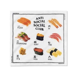 Anti Social Social Club Sushi Bandana ASSC
